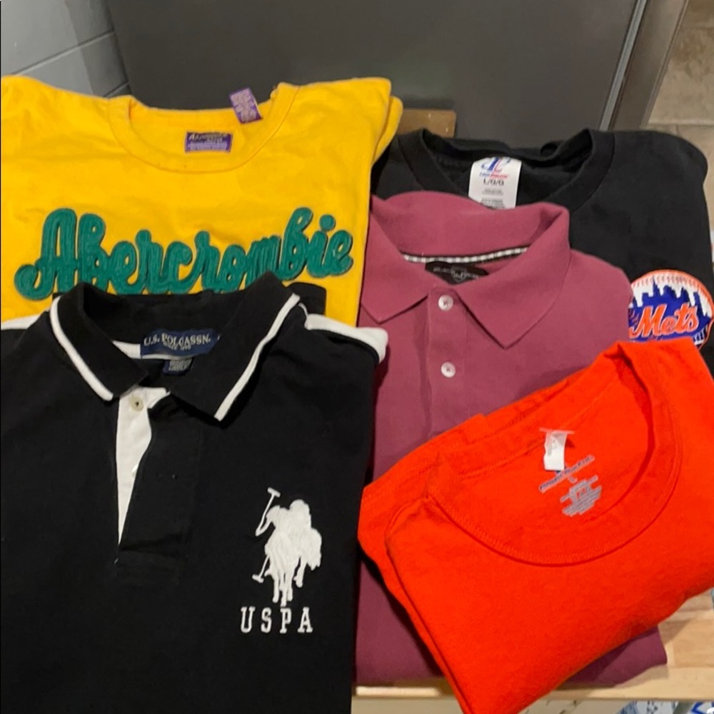 5 men’s shirts